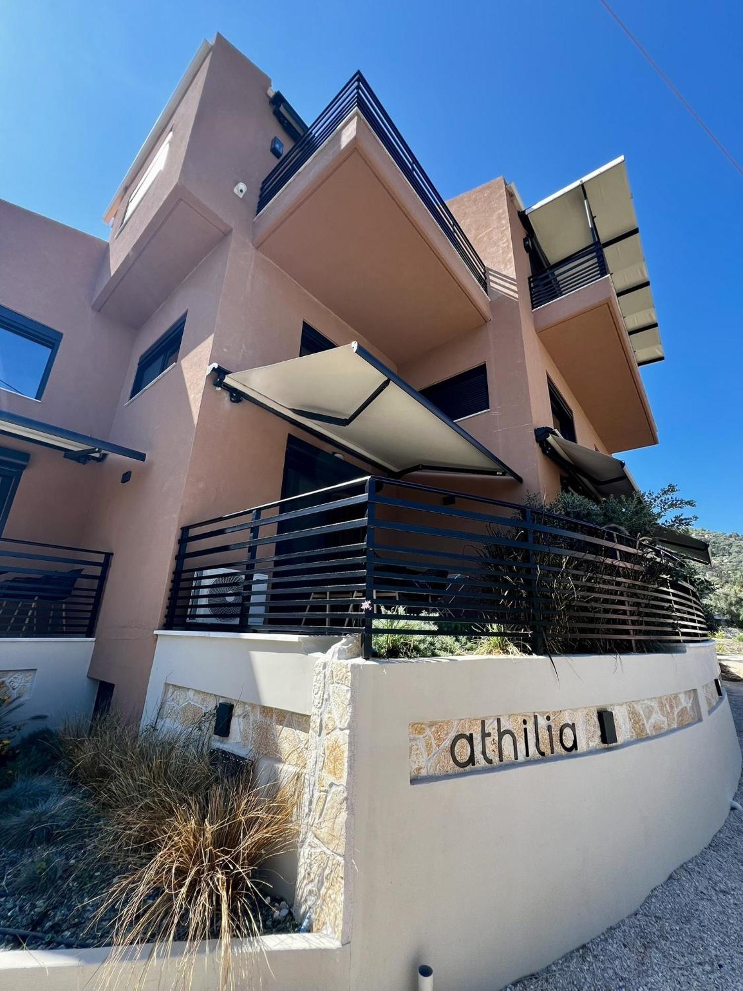 Athilia Aparthotel Никиана Екстериор снимка
